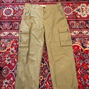 Madewell Olive Cargo Pants size 29